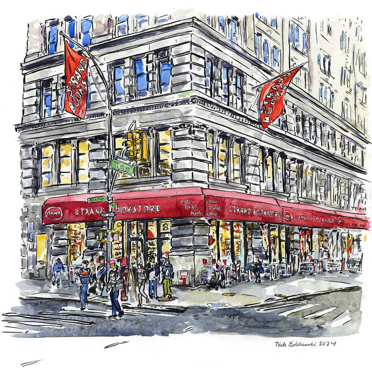 Strand Bookstore in NYC